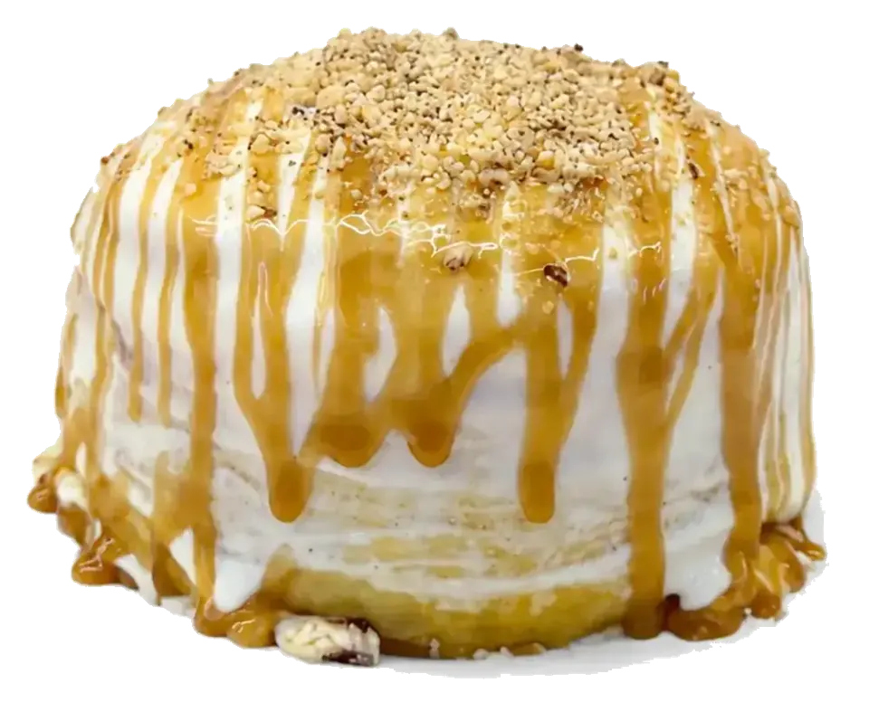 Caramel cinnamon roll