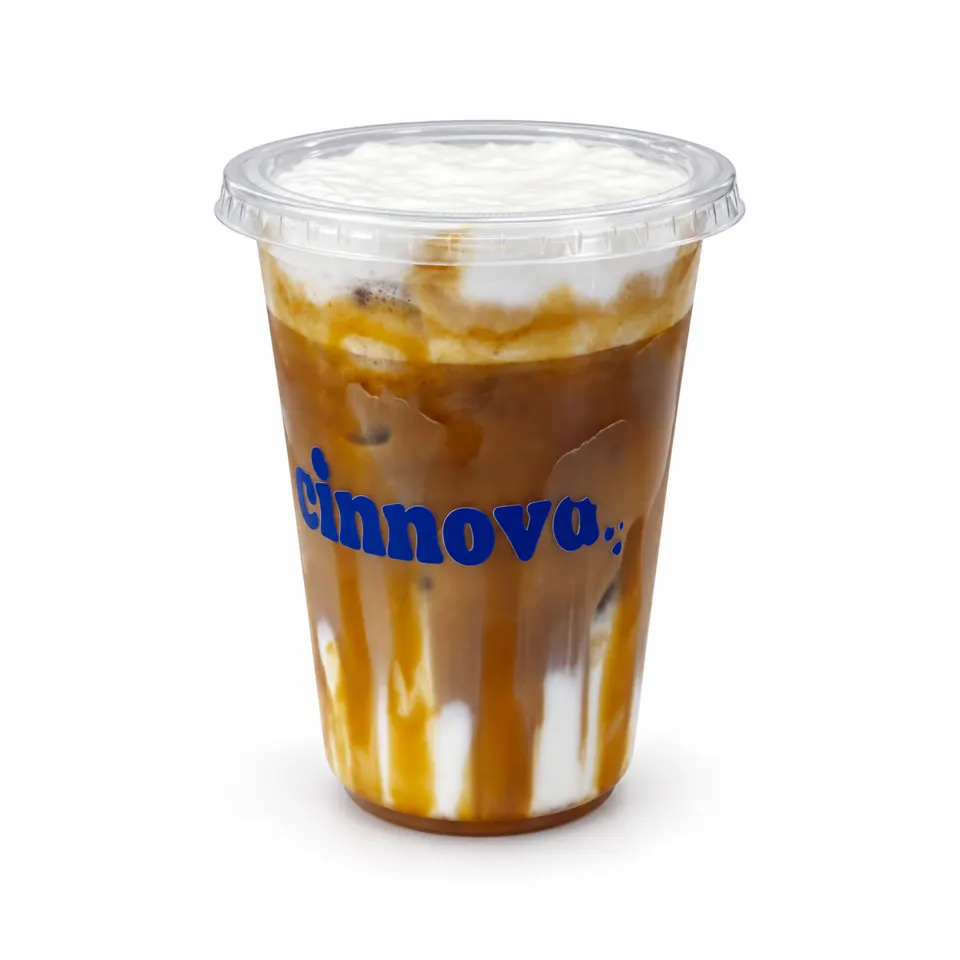 Iced Caramel Latte at Cinnova Nairobi