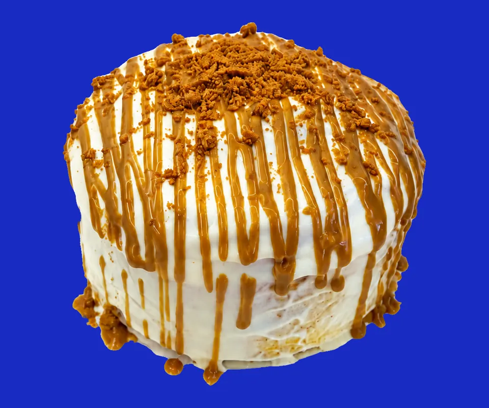 Lotus Biscoff cinnamon roll