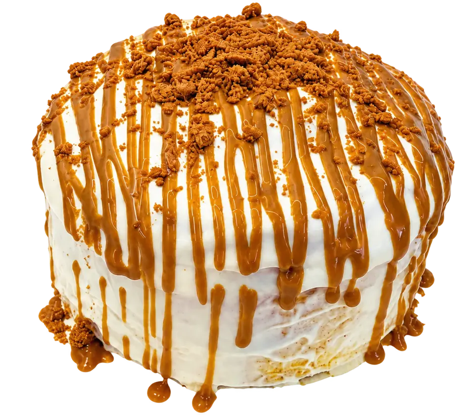 Lotus Biscoff cinnamon roll