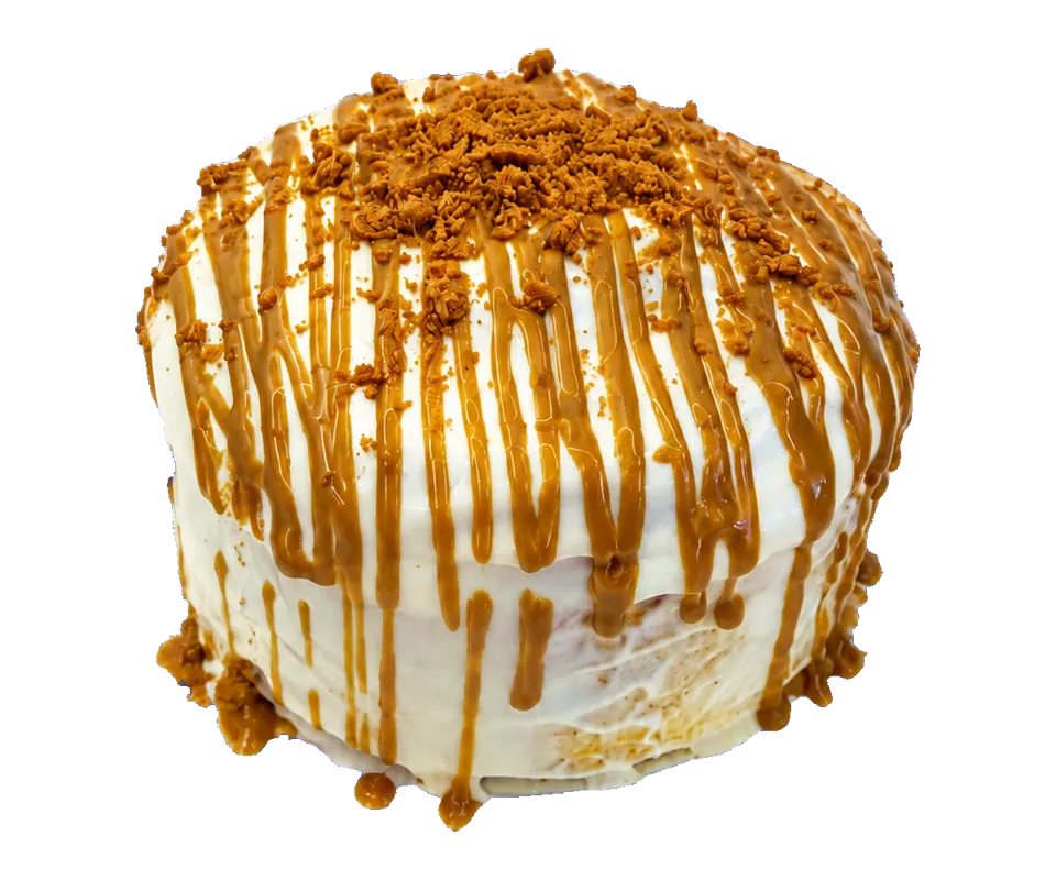 Lotus Biscoff cinnamon roll