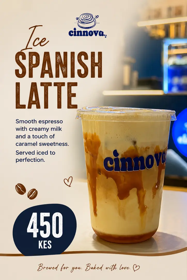 Spanish Latte at Cinnova